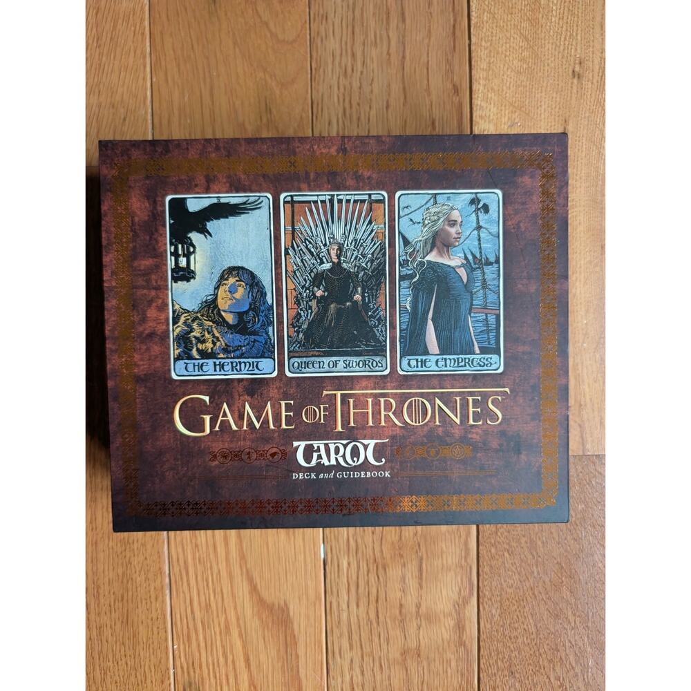 Game of Thrones Tarot (HBO) 2017 Complete Box Excellent Condition Collectors
